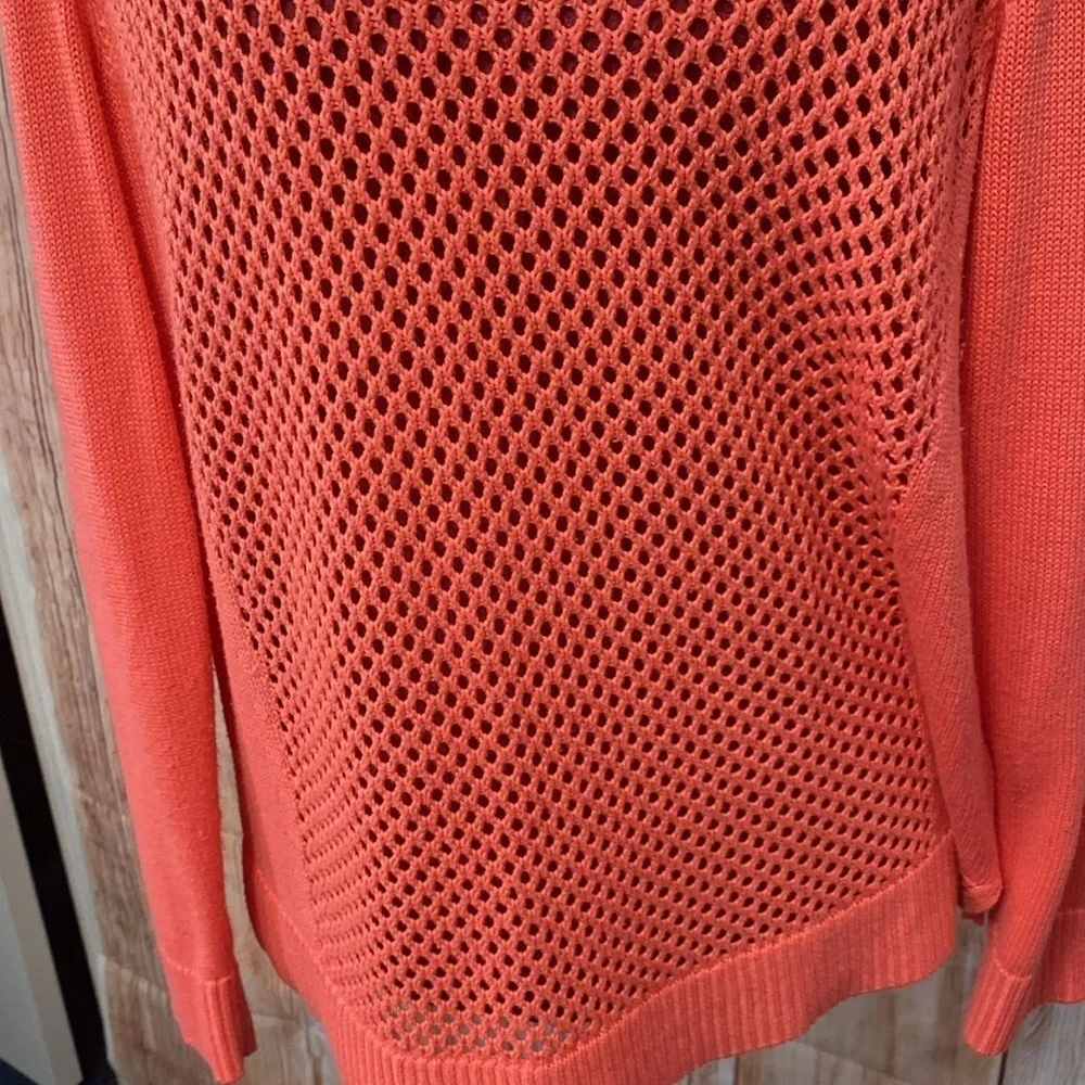 APT 9‎ Size Large Cozy Coral Crew Neck Sweater Beach, Travel, Cozy Sweater